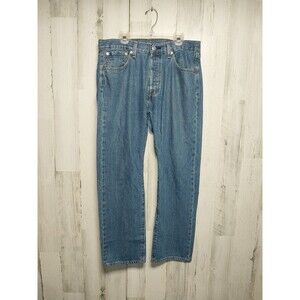 Levi's 501 Jeans Men's 32x29 Blue Medium Wash Button Fly Original Fit Denim